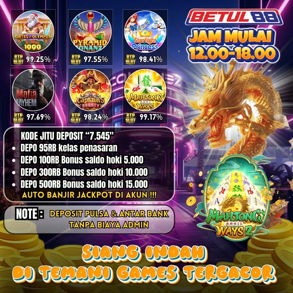 jam gacor 12:00 - 18:00