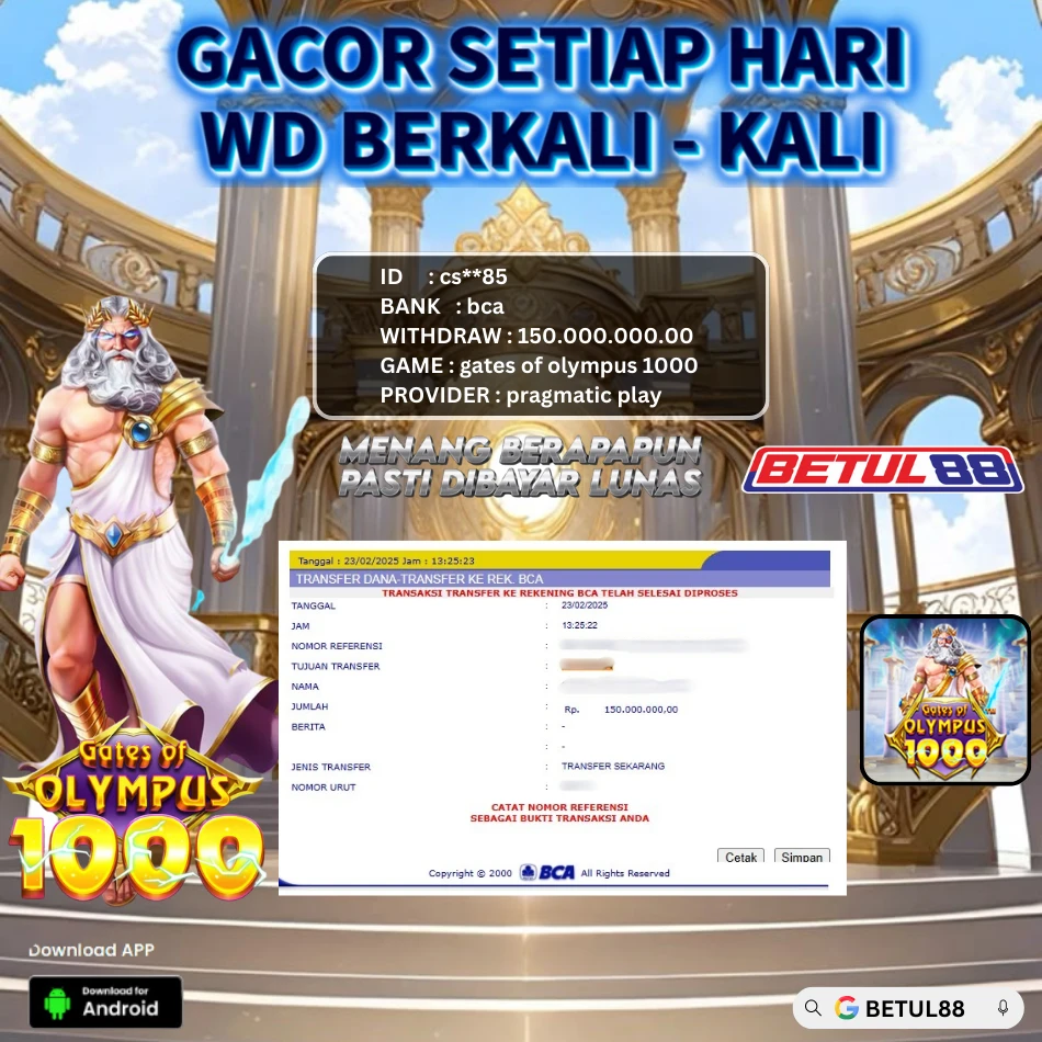 gacor 23/02/25 siang