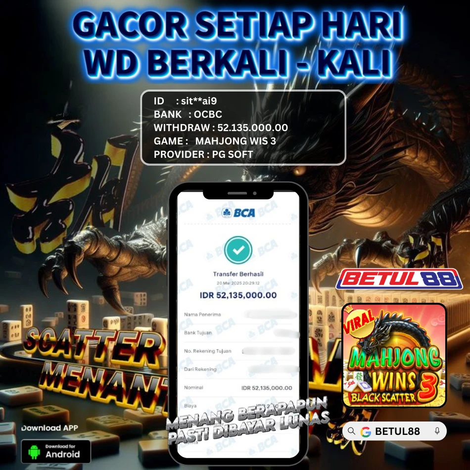 gacor 20.03.25 malam