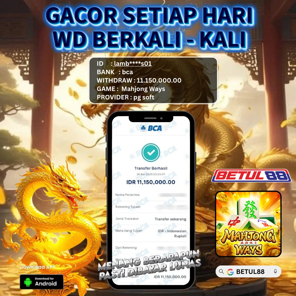 gacor 26.04.25 malam